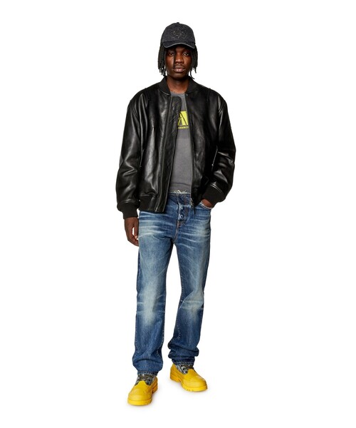 DIESEL（ディーゼル）の「メンズ ジャケット レザー（ライダース