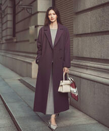 ステンカラーコート（レッド/赤色系）ファッション通販 - ZOZOTOWN