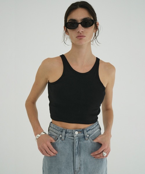 CLANE（クラネ）の「SHORT TANK TOPS（タンクトップ）」 - WEAR