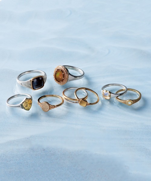 agete（アガット）の「K10ピンキーリング（リング）」 - WEAR