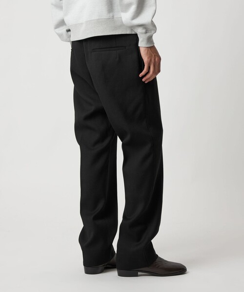 セール】＜H＞クリアウール ダブルクロス ノープリーツパンツ