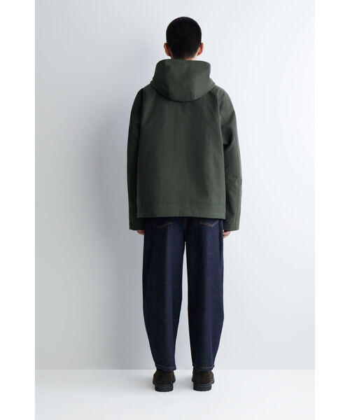 テクニカルコットン フード付きジャケット（その他アウター）｜COS