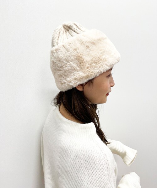 OPAQUE.CLIP（オペークドットクリップ）の「◇フェイクファー付き