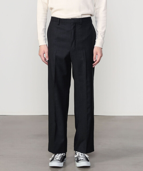 極美品 CARUSO イタリア製ウールスラックス ユナイテッドアローズ別注