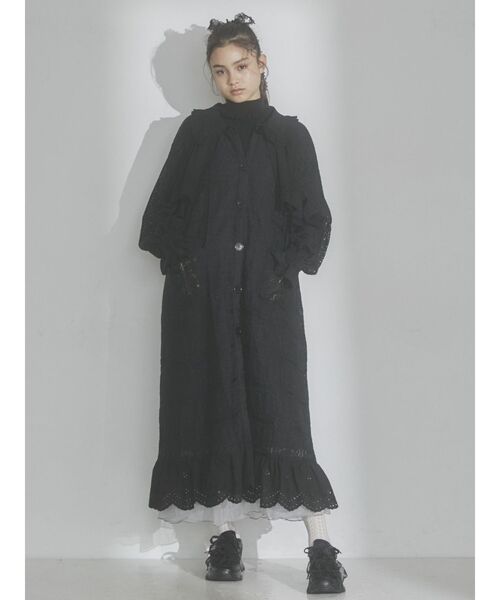 merry jenny（メリージェニー）の「レースロングコート（トレンチ