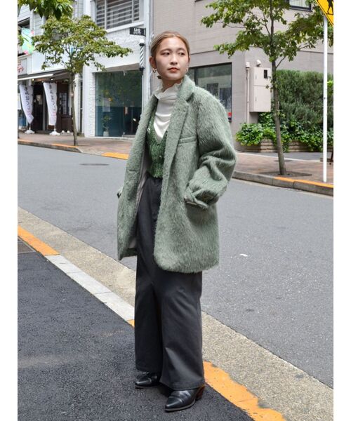 Ungrid（アングリッド）の「起毛ルーズジャケット（テーラード