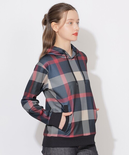 タグ付き✨】ブルーレーベルクレストブリッジ パーカー チェック