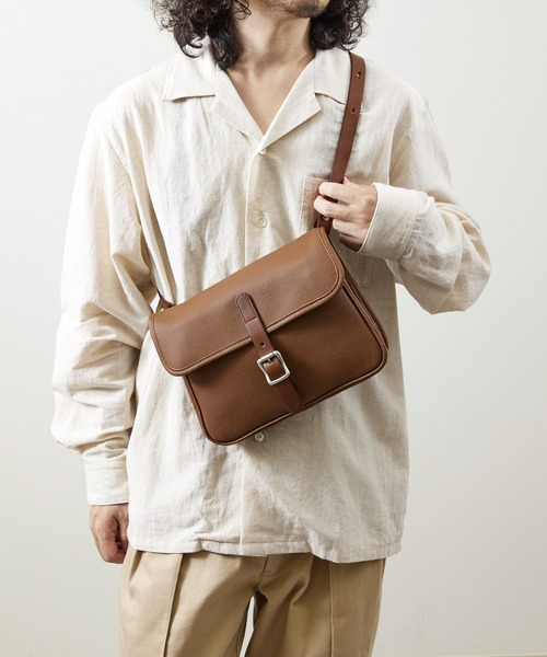 SLOW スロウ / shrink-hunting shoulder シュリンクレザーハンティング