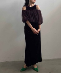 Ameri（アメリ）の「UND MANY WAY BALLOON VEIL DRESS（ワンピース