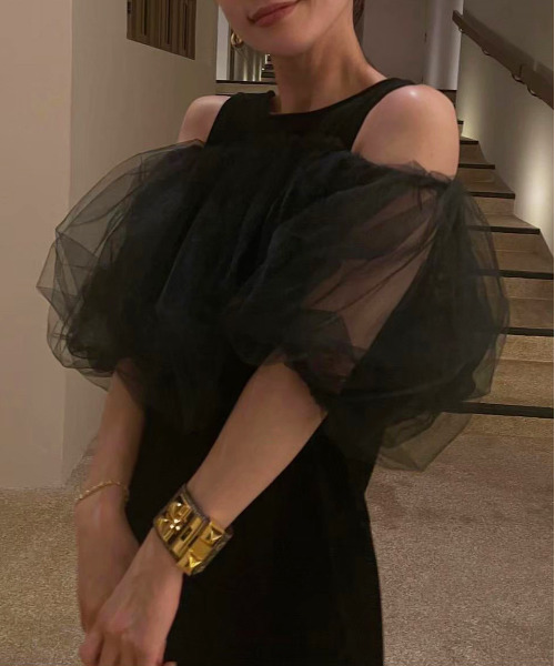 Ameri（アメリ）の「UND MANY WAY BALLOON VEIL DRESS（ワンピース