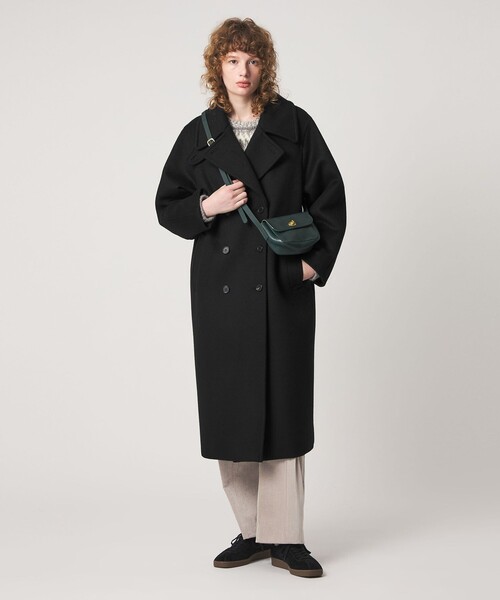 セール】＜Steven Alan＞ダブル ブレスト ロングコート（その他