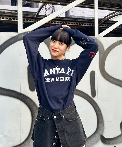 KBF 2WAYカラーデニムブルゾン ブルー - KBF 2WAYブルーデニムブルゾン