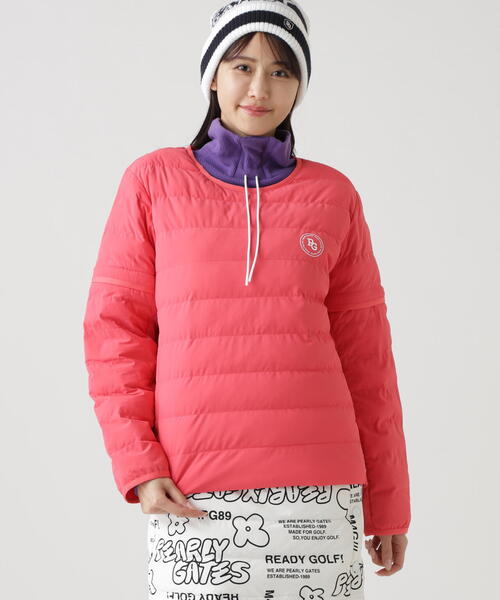 PEARLY GATES】NyストレッチBIGリップストップ中綿2WAYスニード