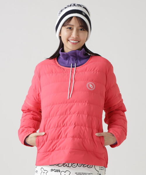 PEARLY GATES】NyストレッチBIGリップストップ中綿2WAYスニード