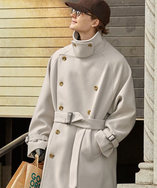 EMMA CLOTHES（エマクローズ）の「2WAYオーバーサイズメルトンダブル