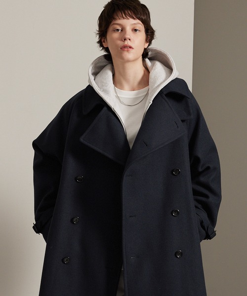 EMMA CLOTHES（エマクローズ）の「2WAYオーバーサイズメルトンダブル