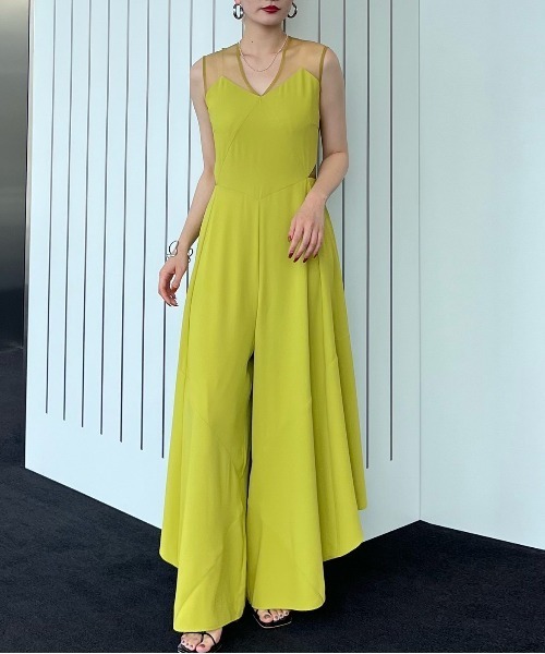 セール】SWITCHING CONSTRUCTION ROMPERS（つなぎ/オールインワン