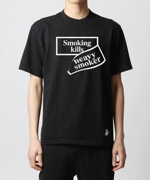 FR2（エフアールツー）の「”Smoking kills heavy smoker” クルーネック