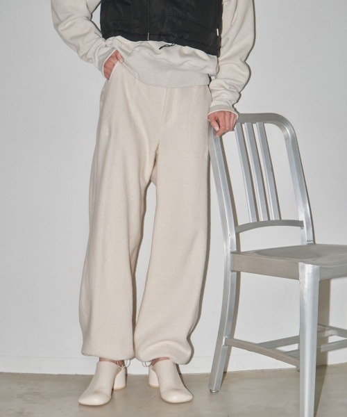 TODAYFUL（トゥデイフル）の「TODAYFUL Drawstring Wool Pants ドロー