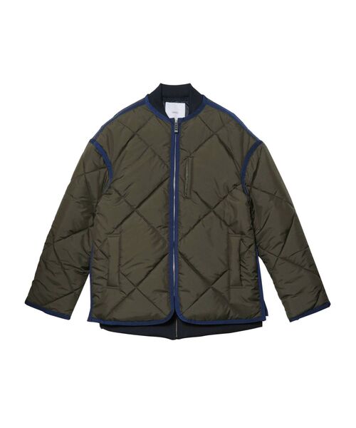 UN3D.（アンスリード）の「レイヤードキルティングブルゾン（ブルゾン