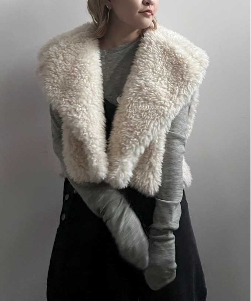 Ameri（アメリ）の「BOA VEST SET QUILTING COAT（その他アウター