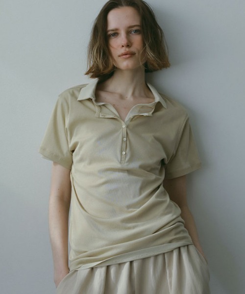 セール】ヘンリーポロレイヤードセットプルオーバー（Tシャツ