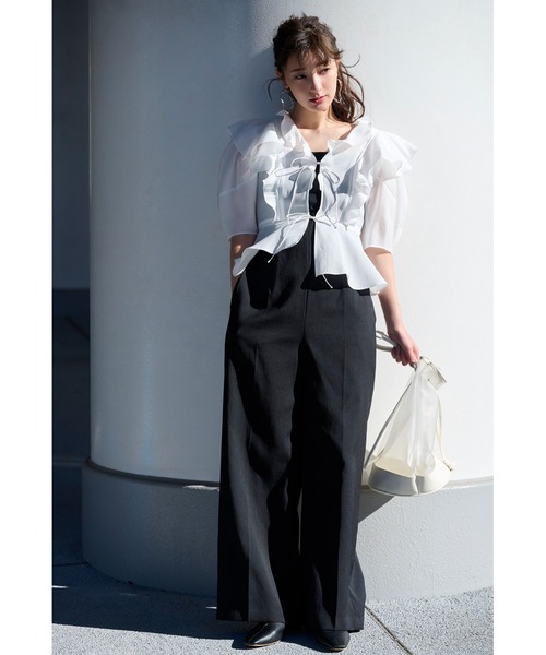 FRAY I.D（フレイアイディー）の「バックリボンベアコンビネゾン