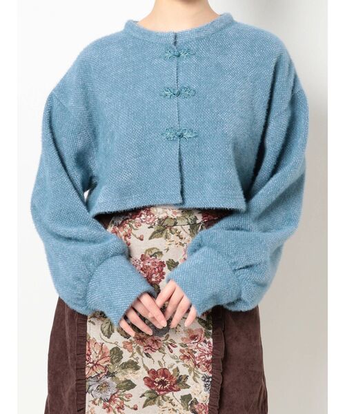 merry jenny（メリージェニー）の「fluffyチャイナニットソー