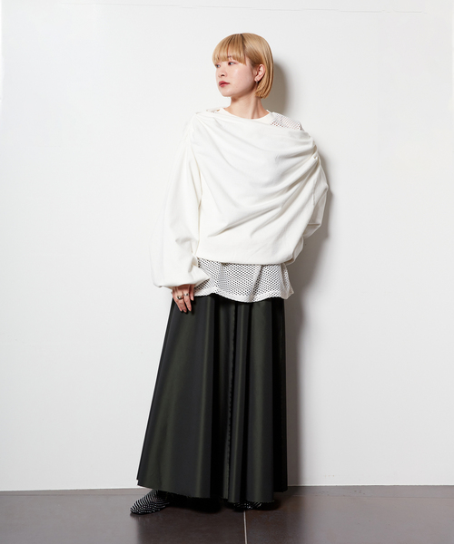 CITYSHOP（シティーショップ）の「DESIGN NECK PULLOVER：スウェット