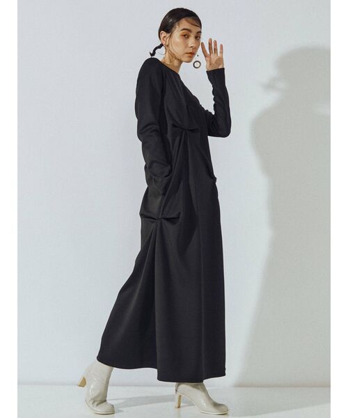 UN3D.（アンスリード）の「タックワンピース（ワンピース）」 - WEAR