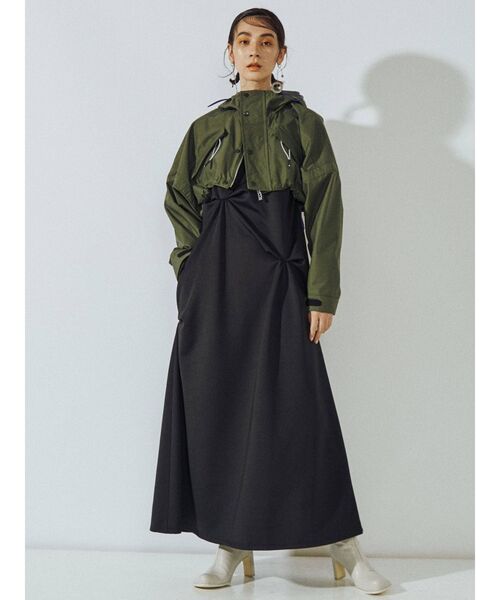 UN3D.（アンスリード）の「タックワンピース（ワンピース）」 - WEAR