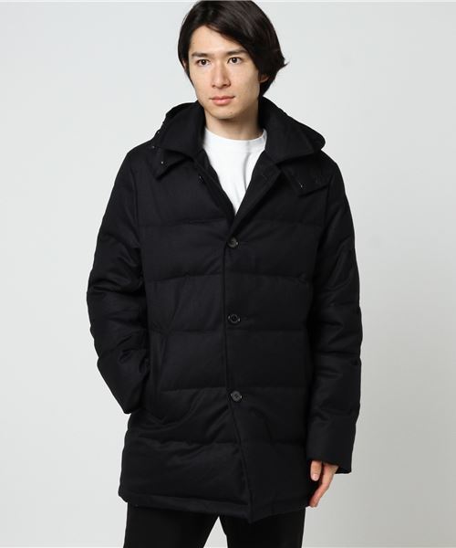 MEN'S】DERBY HOOD DOWN / ダービー フード ダウン（ダウンジャケット
