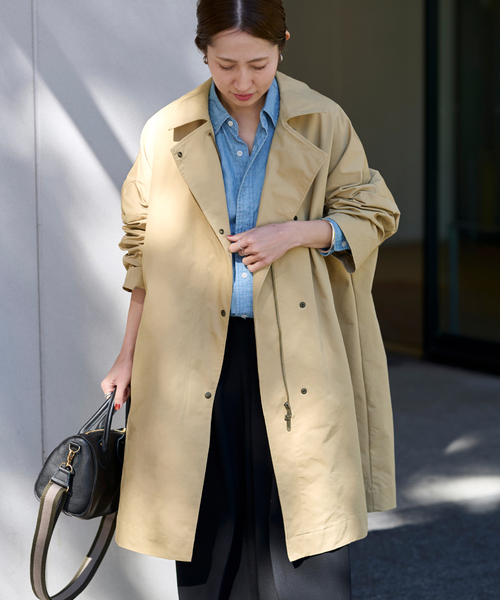 FRAMeWORK（フレームワーク）の「≪追加≫撥水ポンチョトレンチコート