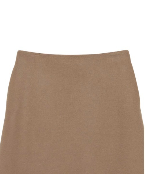 anuans（アニュアンス）の「ウールダブルクロスミニスカート（スカート