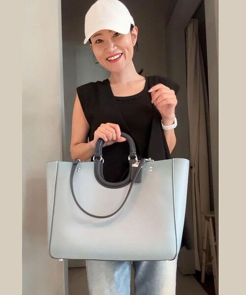 COACH（コーチ）の「レイ トート・カラーブロック（トートバッグ