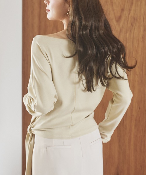 2way side tie tops /2wayサイドタイトップス（Tシャツ/カットソー