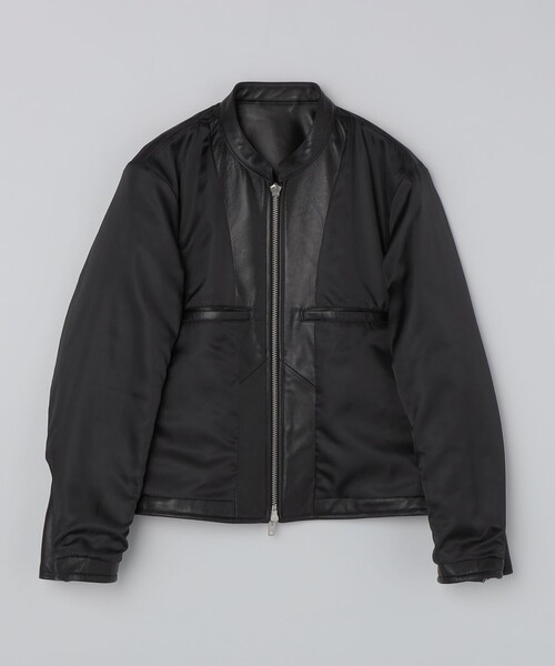 SHIPS: ラムレザー シングル ライダース ジャケット 25FW（ライダース