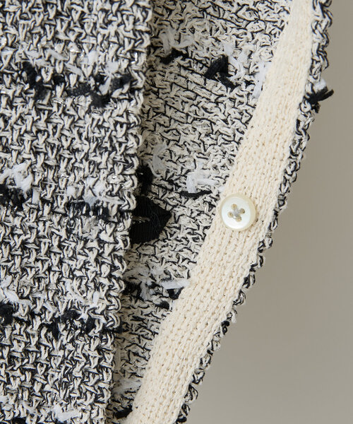 BEARDSLEY（ビアズリー）の「ツイードニットポンチョ（ニット/セーター