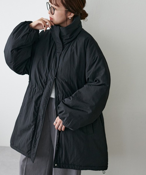 DISCOAT（ディスコート）の「中綿ミリタリーコート（ミリタリー