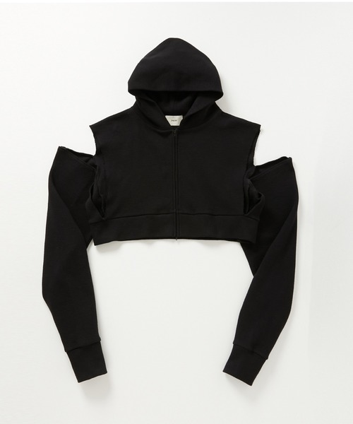 papier（パピエ）の「papier/パピエ/Broken Zipup（パーカー）」 - WEAR