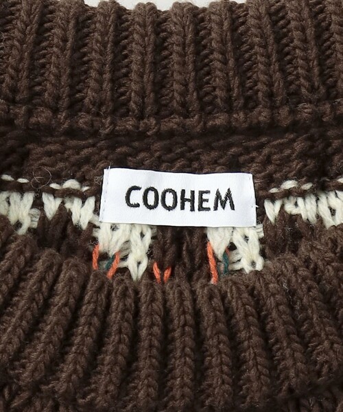Coohem（コーヘン）の「＜COOHEM＞ NORDIC KNIT PULLOVER/ニット