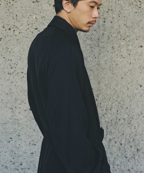 T/W KERSEY BALMACAAN COAT（ステンカラーコート）｜LIDNM（リドム）の