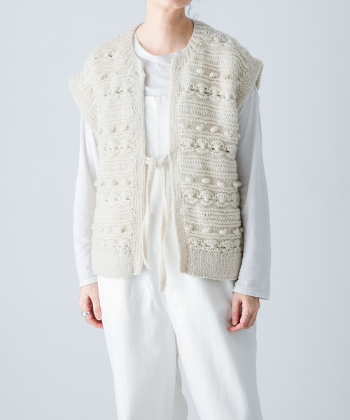 かぐれ（カグレ）の「ネパールハンドニットベスト（ベスト）」 - WEAR