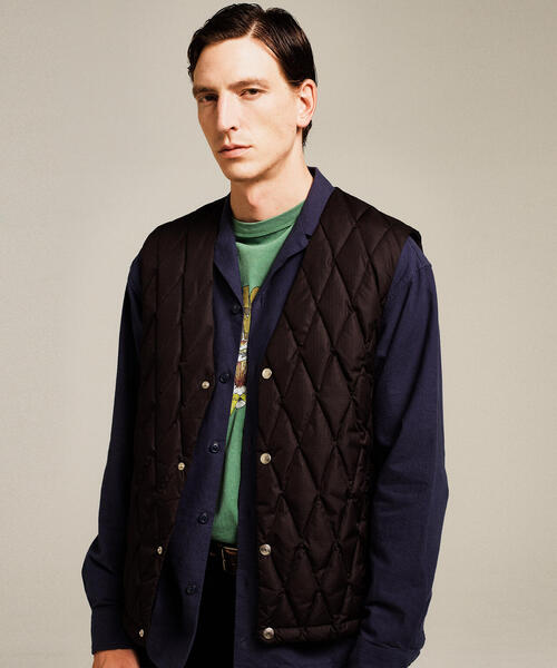 schott（ショット）の「Schott/ショット/×TAION/×タイオン/DOWN VEST