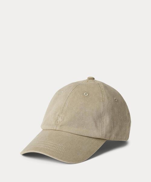 ミネラルダイド ツイル ボール キャップ（キャップ）｜POLO RALPH