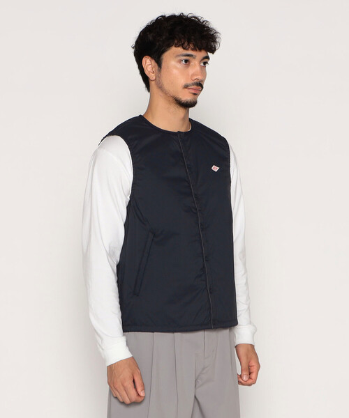 DANTON（ダントン）の「MEN'S INSULATION COLLARLESS VEST（ダウン