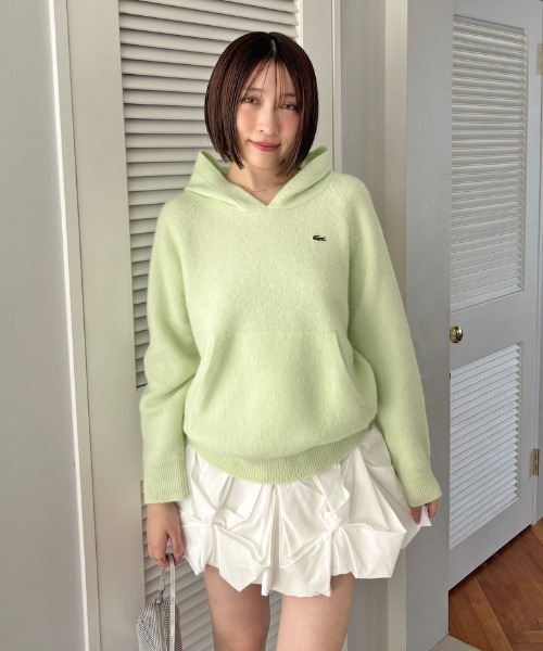 セール】LACOSTE/ニットフーディー（ニット/セーター）｜SNIDEL