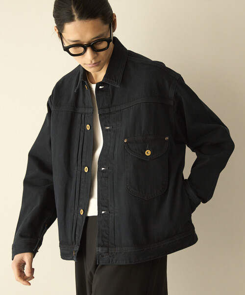 Lee × Firsthand/リー 別注 OVERDYE COWBOY JACKET /オーバーダイ