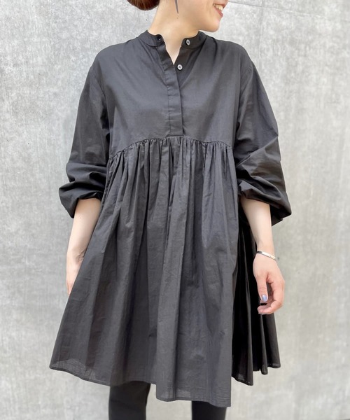 BEARDSLEY（ビアズリー）の「ギャザーチュニックブラウス（シャツ