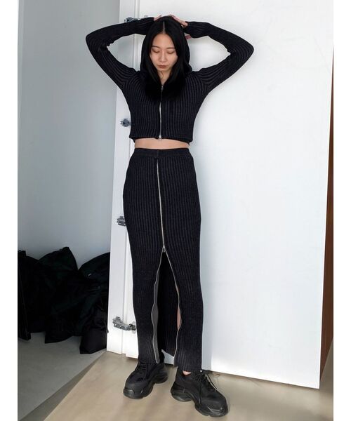 セール】プレーティングリブセットアップ（ワンピース）｜EMODA